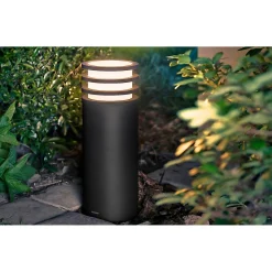 Discount Philips Hue W LUCCA BEDLAMPE ANTRACITGRÅ 40 CM