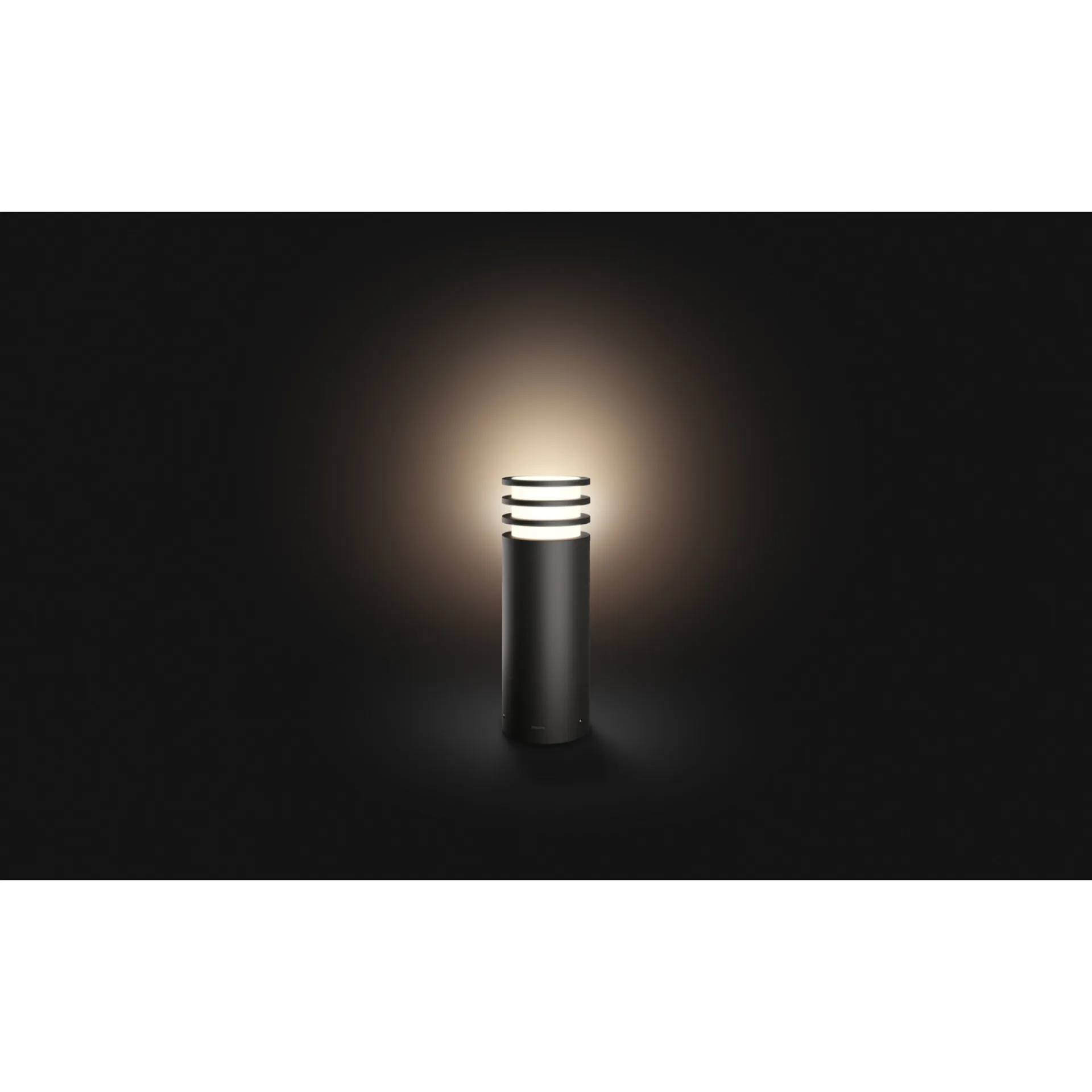 Discount Philips Hue W LUCCA BEDLAMPE ANTRACITGRÅ 40 CM