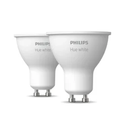 Hot Philips Hue W 2-PAK SMART LED PÆRE GU10 SPOT 5W