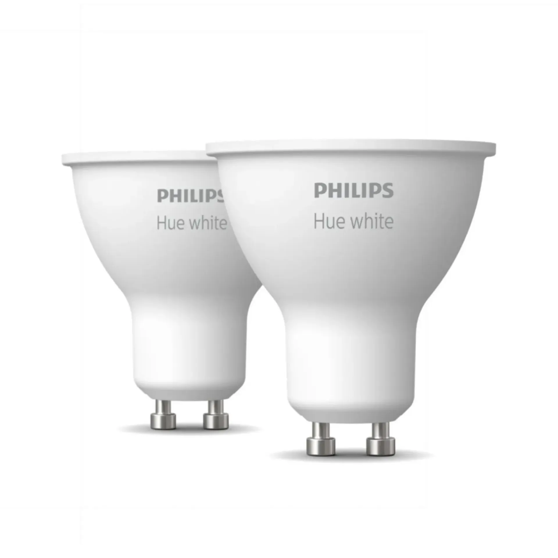 Hot Philips Hue W 2-PAK SMART LED PÆRE GU10 SPOT 5W