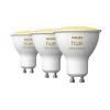 Clearance Philips Hue WA 3-PAK SMART LED PÆRE GU10 SPOT 5W
