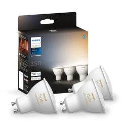 Clearance Philips Hue WA 3-PAK SMART LED PÆRE GU10 SPOT 5W