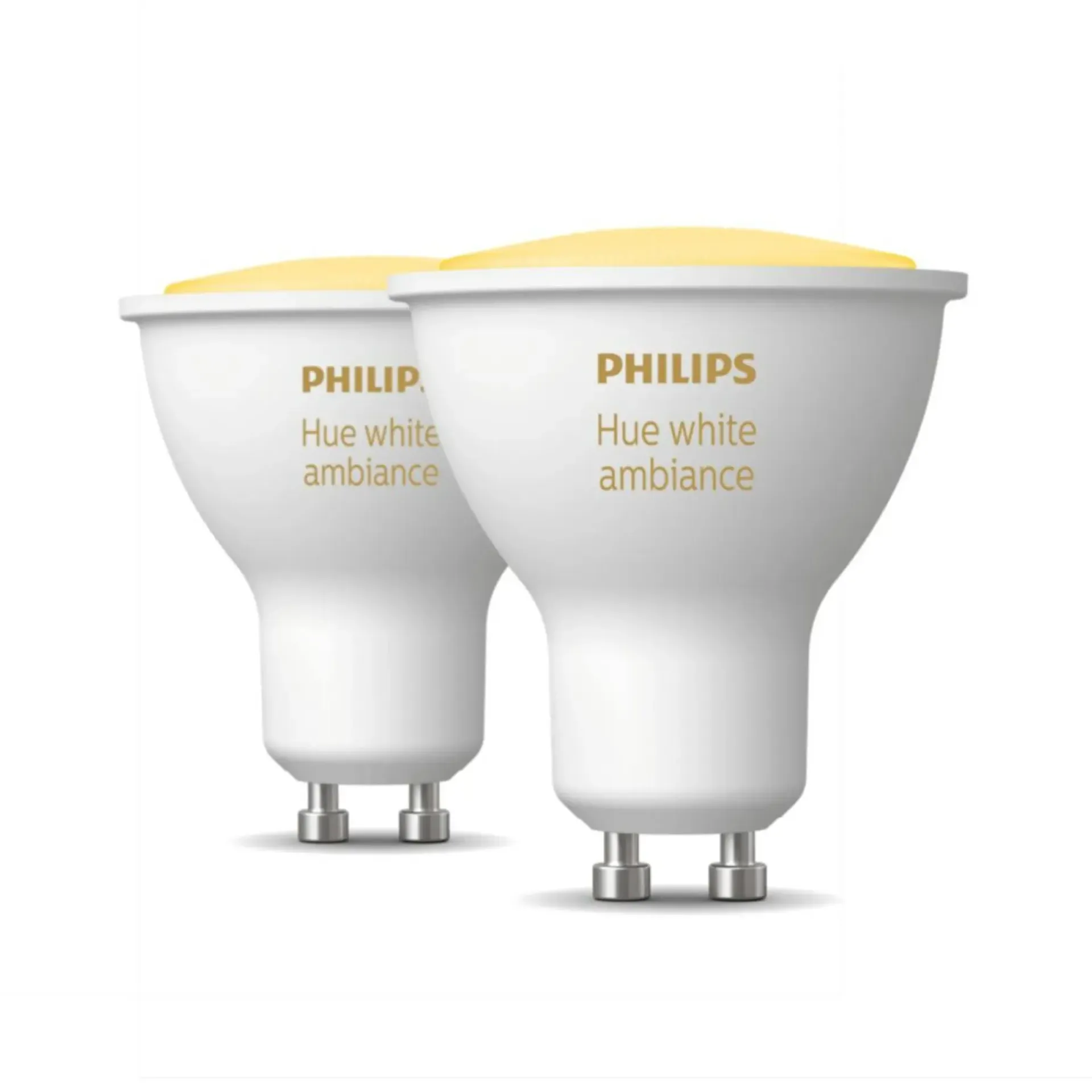 Philips Hue WA 2-PAK SMART LED PÆRE GU10 SPOT 5W