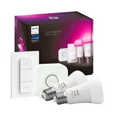 Clearance Philips Hue WCA 2 X E27, BRIDGE & DIM. SWITCH STARTSÆT