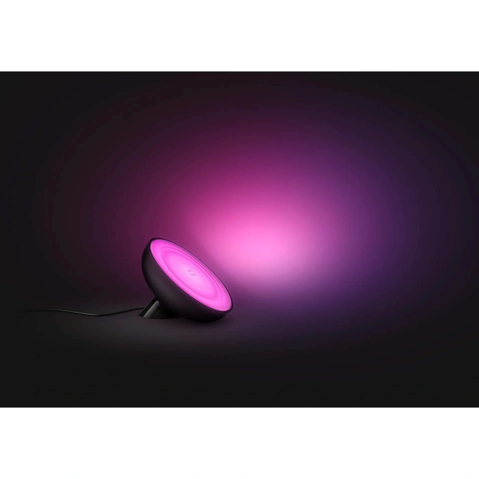 Philips Hue WCA BLOOM BORDLAMPE SORT 10,1 CM