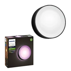Clearance Philips Hue WCA DAYLO UDENDØRS VÆGLAMPE 15W SORT