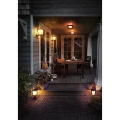 Discount Philips Hue WCA ECONIC UDENDØRS VÆGLAMPE 15W SORT