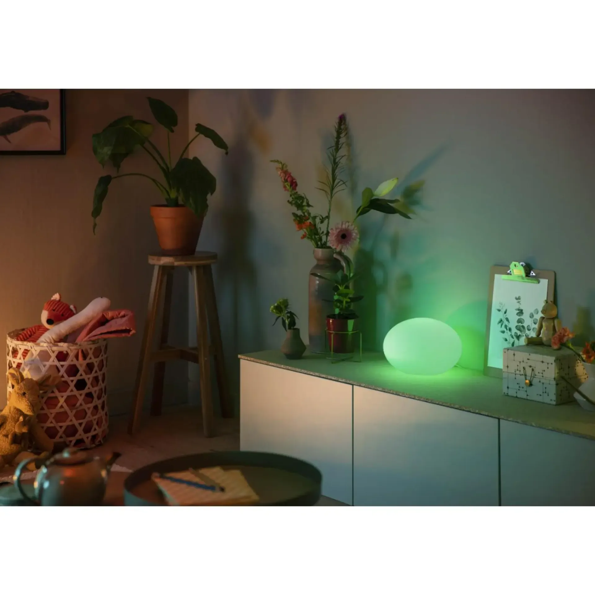 Clearance Philips Hue WCA FLOURISH BORDLAMPE HVID 26,1 CM