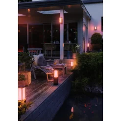 New Philips Hue WCA IMPRESS BEDLAMPE SORT 40 CM