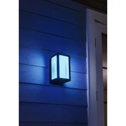 New Philips Hue WCA IMPRESS UDENDØRS VÆGLAMPE 16W SORT
