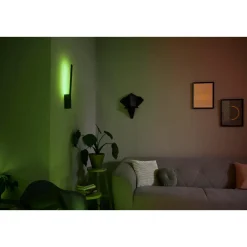 Best Philips Hue WCA LIANE VÆGLAMPE 12W SORT