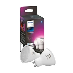 Best Philips Hue WCA 2-PAK SMART LED PÆRE GU10 SPOT 6W