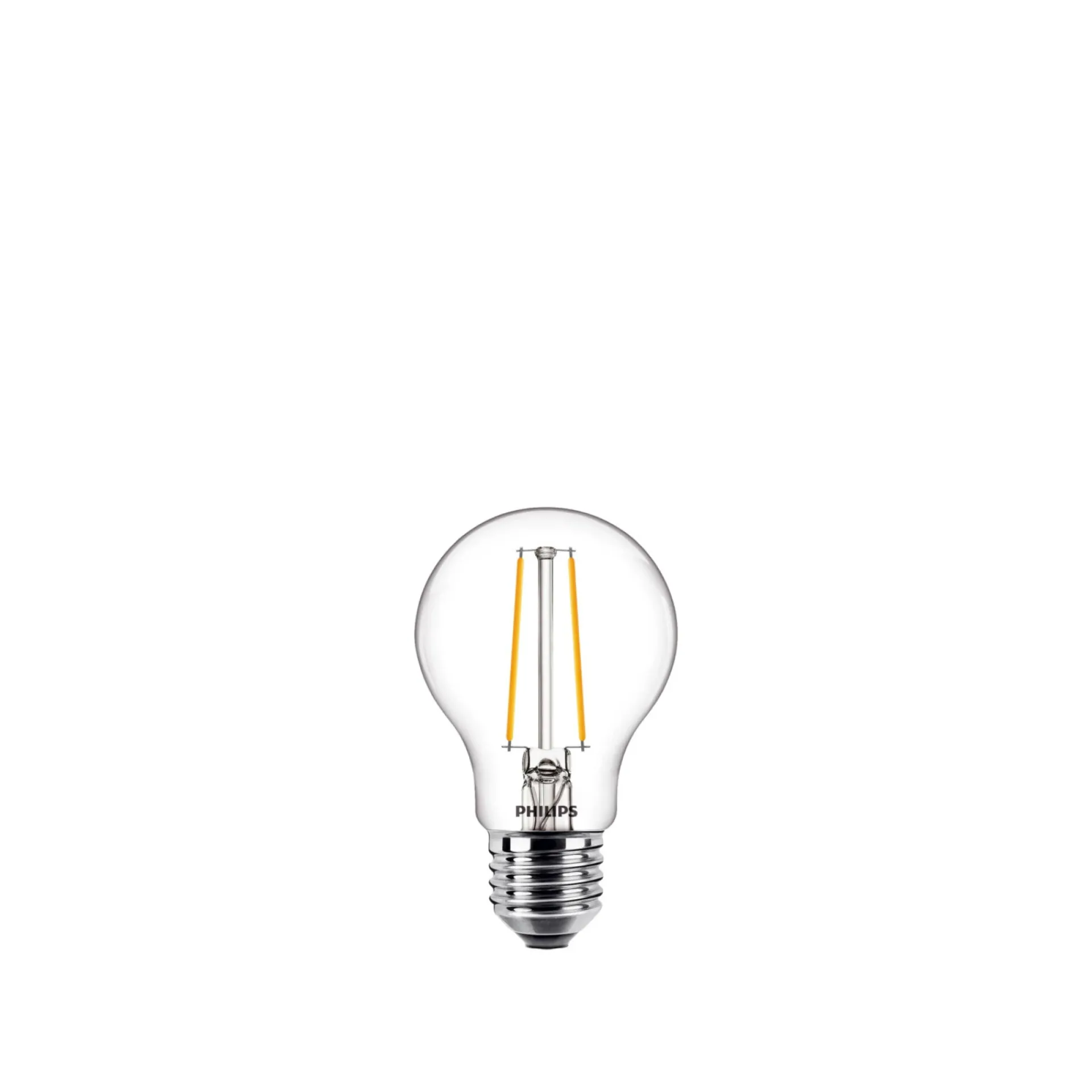 New Philips KLAR LED PÆRE STANDARD E27 2W