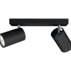 Philips KOSIPO 2 SPOTLAMPE SORT GU10 2X5,5W