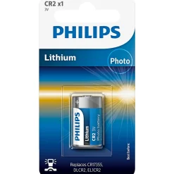 Best Philips LITIUM CR2 BATTERI 1 STK/PAK