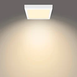 New Philips MAGNEOS SQUARE PLAFOND 12W HVID 210 MM