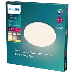 Outlet Philips OZZIET CL570 PLAFOND 22W HVID 0 0