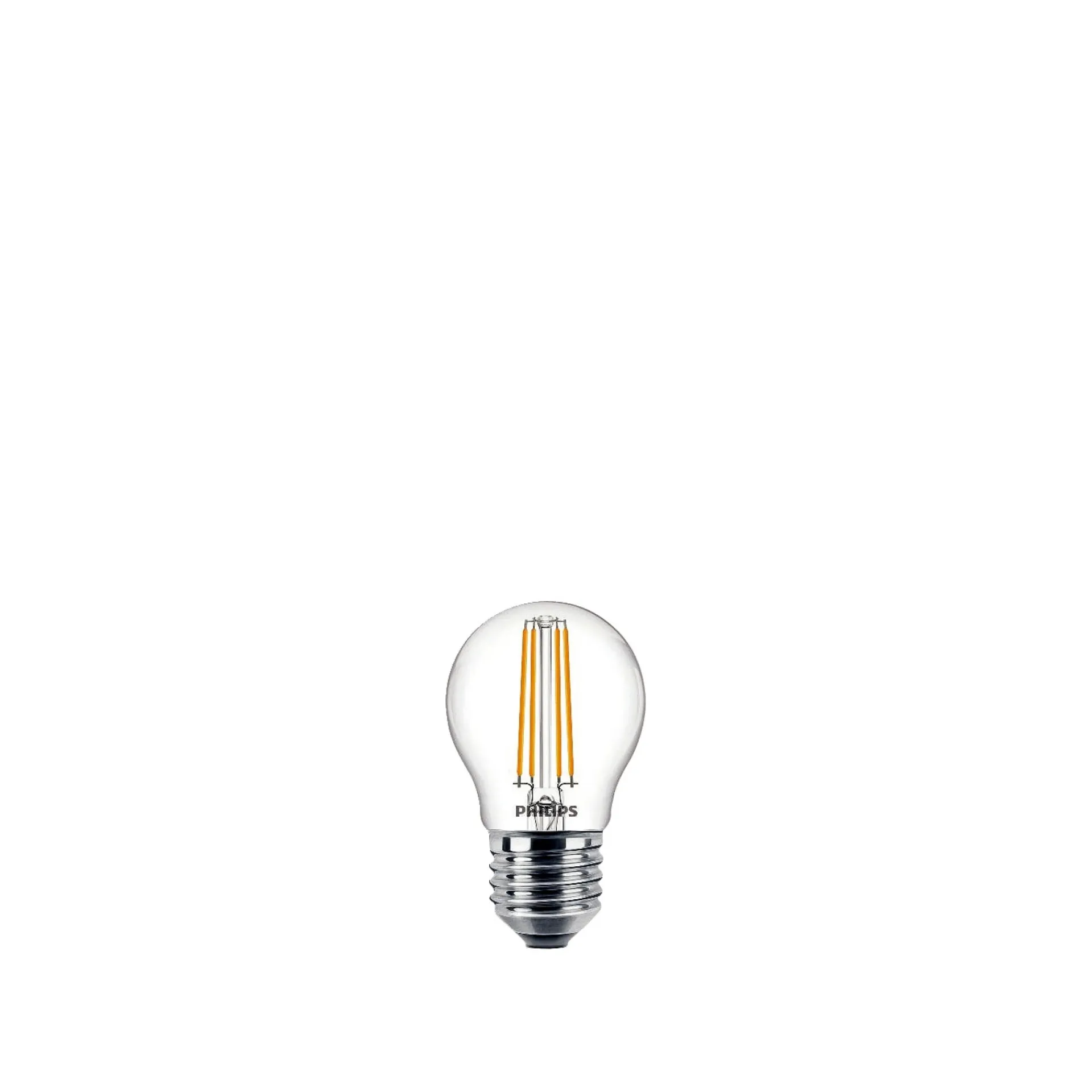 Clearance Philips 2-PAK LED PÆRE KRONE E27 4W