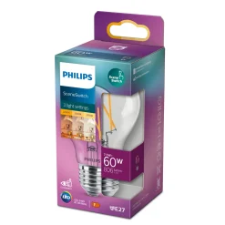 Discount Philips SCENESWITCH LED PÆRE STANDARD E27 8W