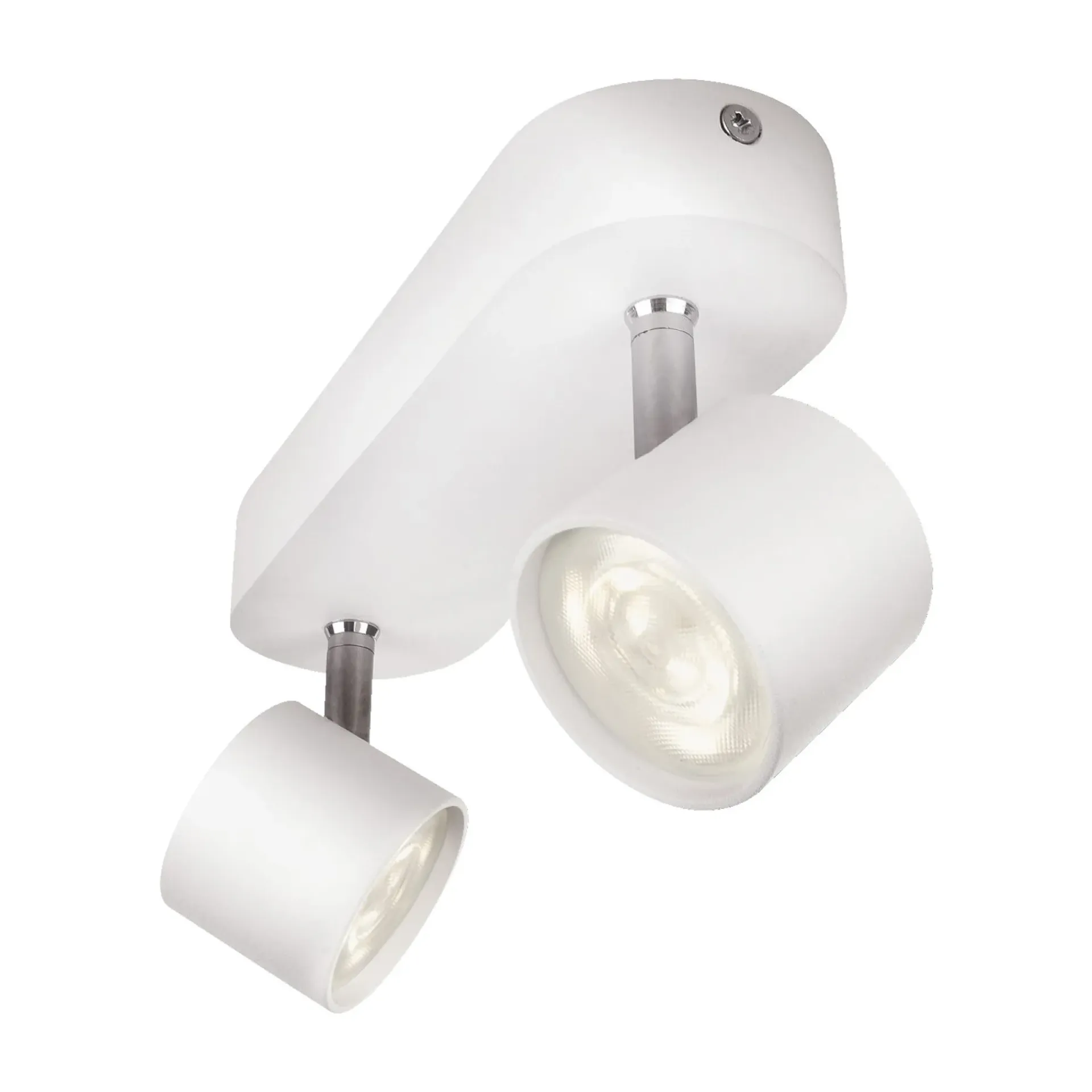 Best Philips STAR 2 SKINNESPOT HVID INTEGRERET LED 5W