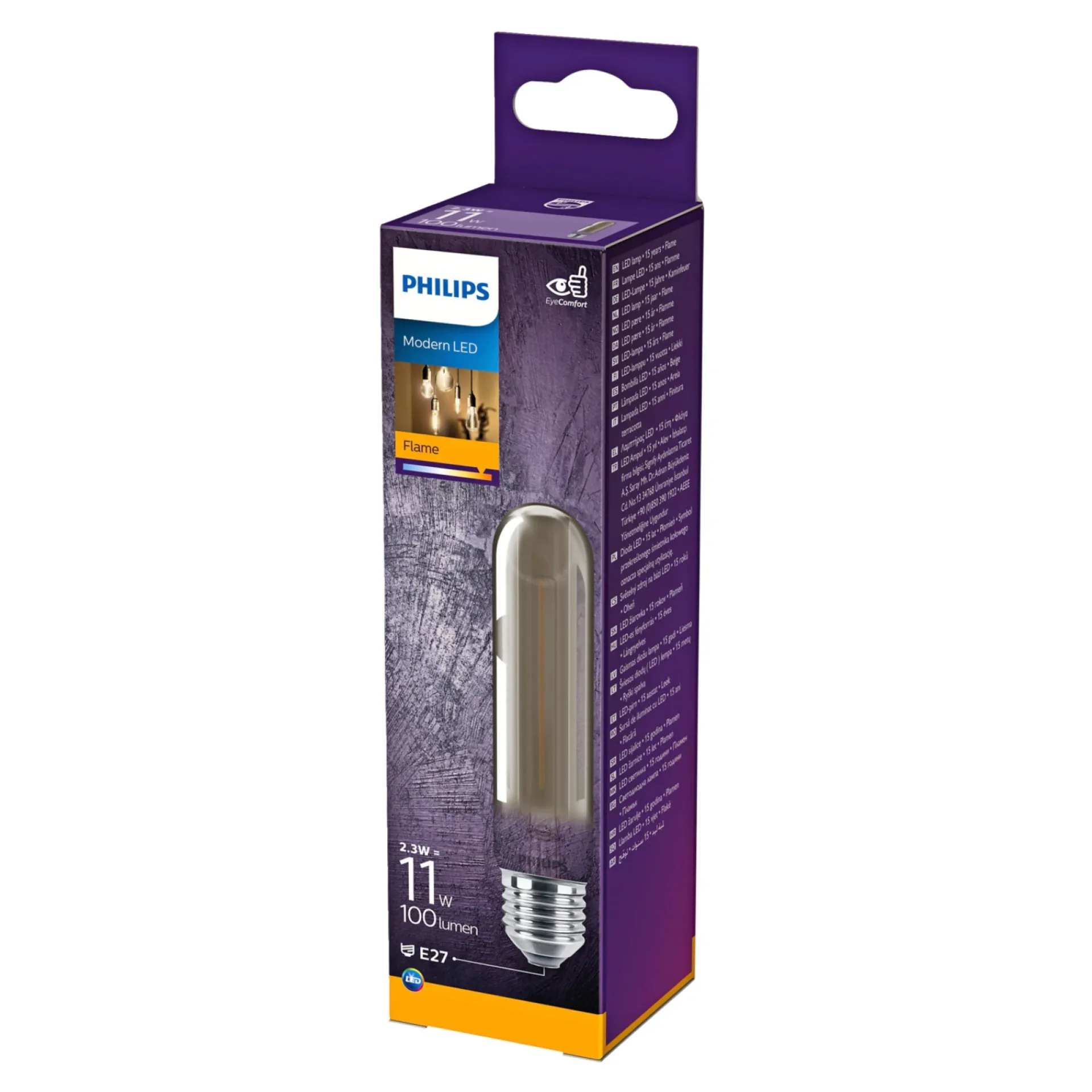Clearance Philips T32 LED PÆRE RØRFORMET E27 11W
