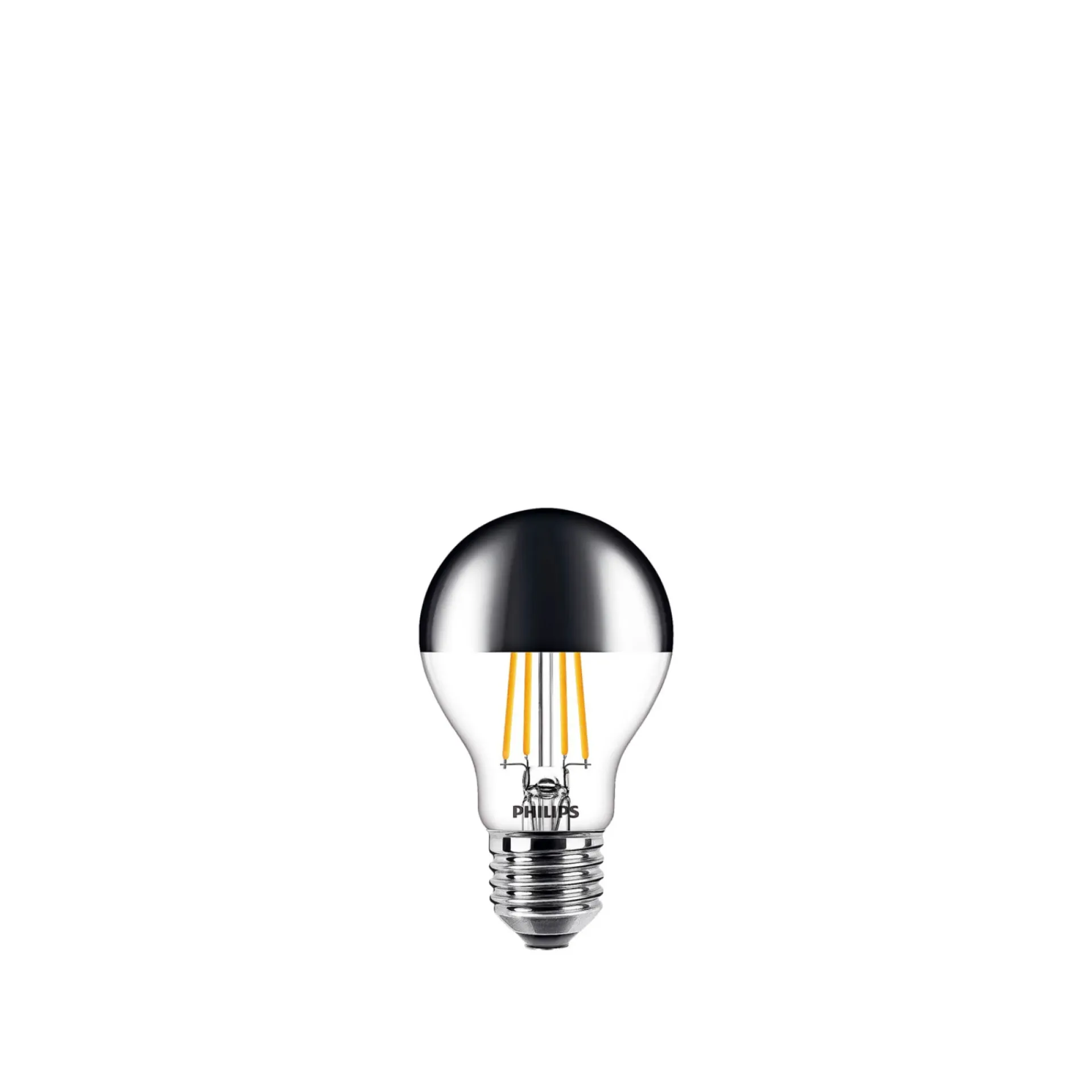 Outlet Philips TOPFORSPEJLET LED PÆRE STANDARD E27 50W
