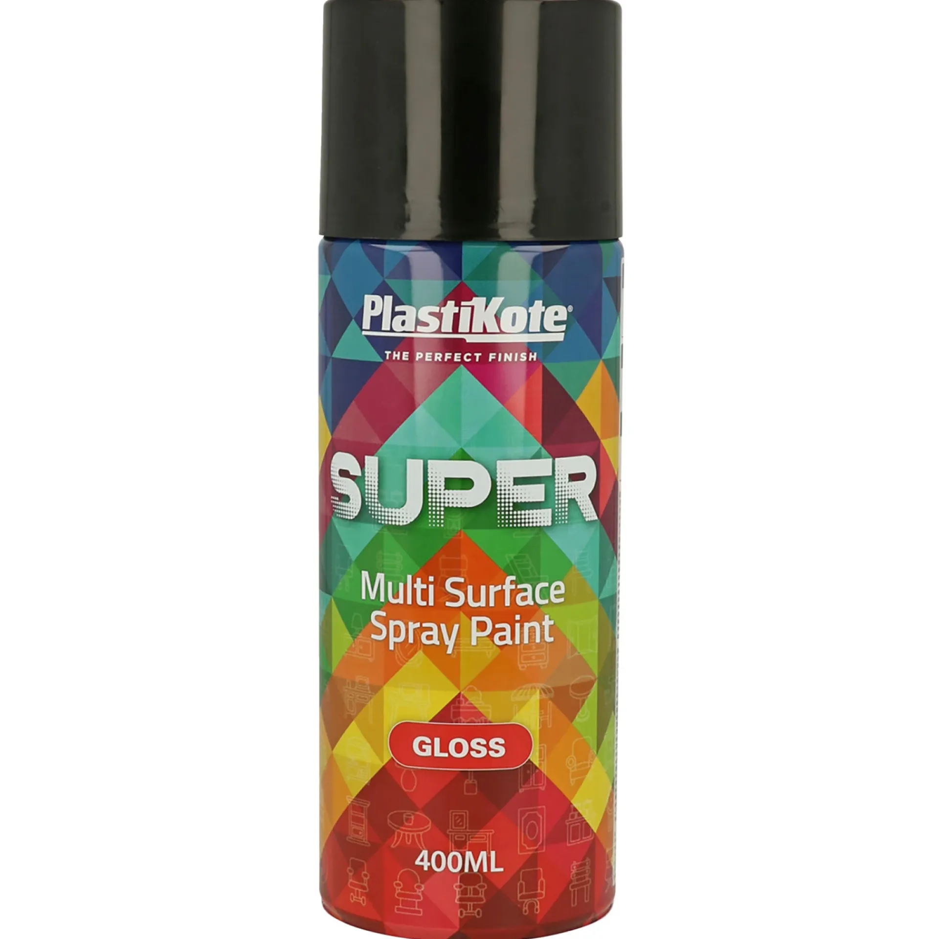 Clearance Plasti kote PK SUPER BLANK SPRAYMALING 400 ML RAL900 SORT