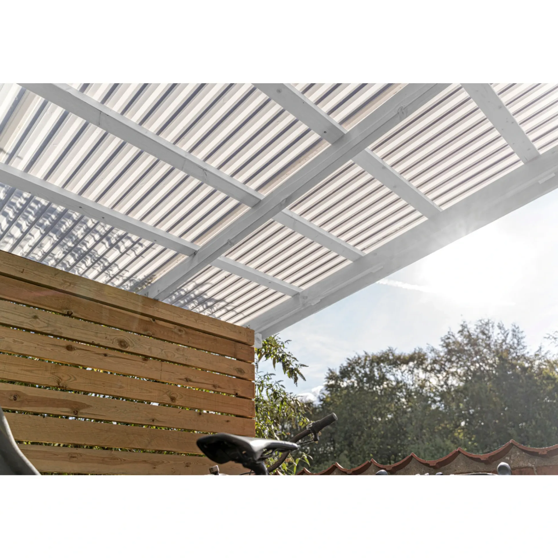 Clearance Plastmo JÄRBOPRO TRAPEZPLADE 360 CM 104 CM KLAR