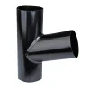 Plastmo SORT STÅL SORT 75 MM GRENRØR
