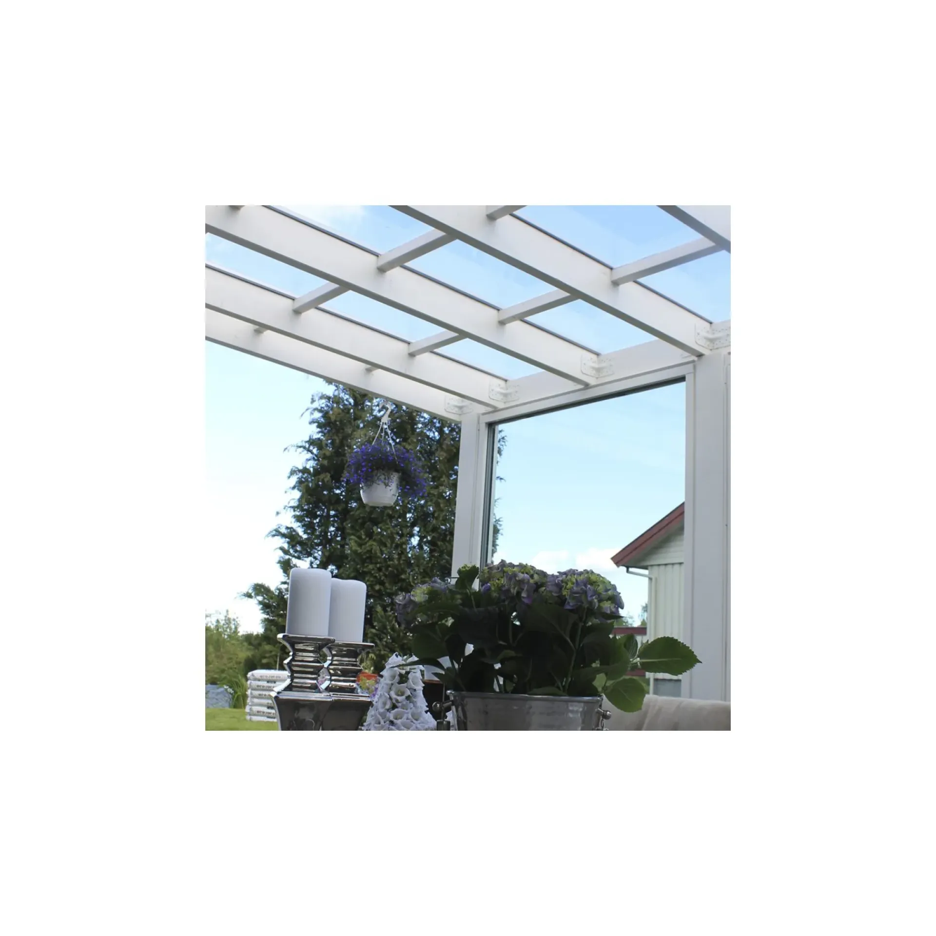 Hot Plastmo SUNGLAZE TRAPEZPLADE 300 CM 59 CM KLAR