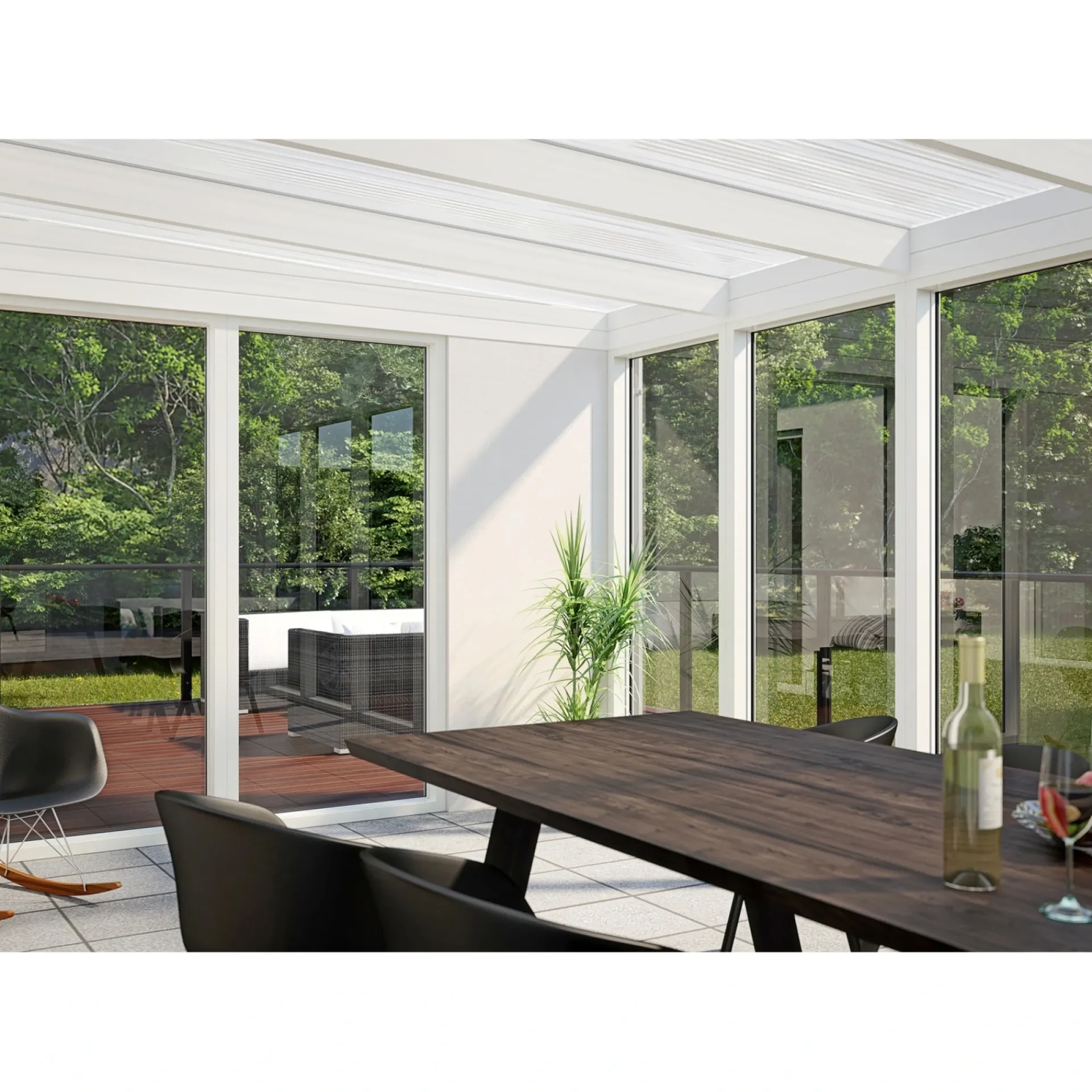 Plastmo TWINLITE TERMOTAG 16 X 1190 X 4800 MM OPAL HVID
