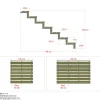 Discount Plus 7 TRIN TERRASSETRAPPE 1800 X 1220 MM