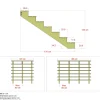 Plus 7 TRIN TERRASSETRAPPE 1800 X 1220 MM