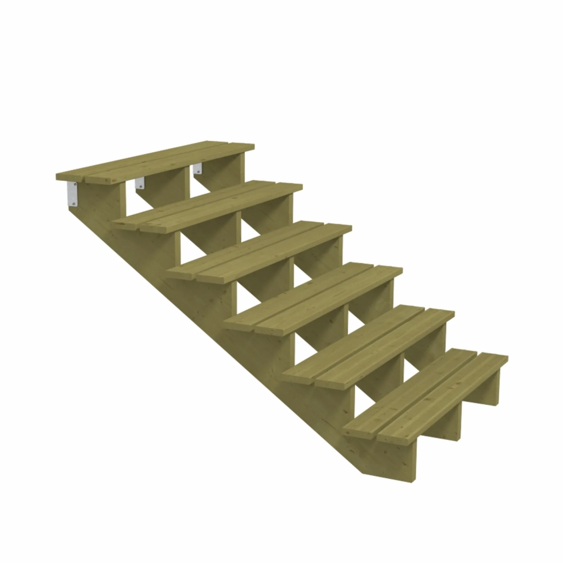 Clearance Plus 6 TRIN TERRASSETRAPPE 1200 X 1050 MM