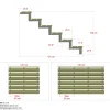 Plus 6 TRIN TERRASSETRAPPE 1800 X 1050 MM