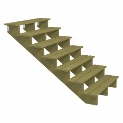 Hot Plus 7 TRIN TERRASSETRAPPE 1200 X 1220 MM