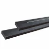 Discount Plus ALPHA L177 CM M/2 RYGLÆN BORDBÆNKESÆT SORT