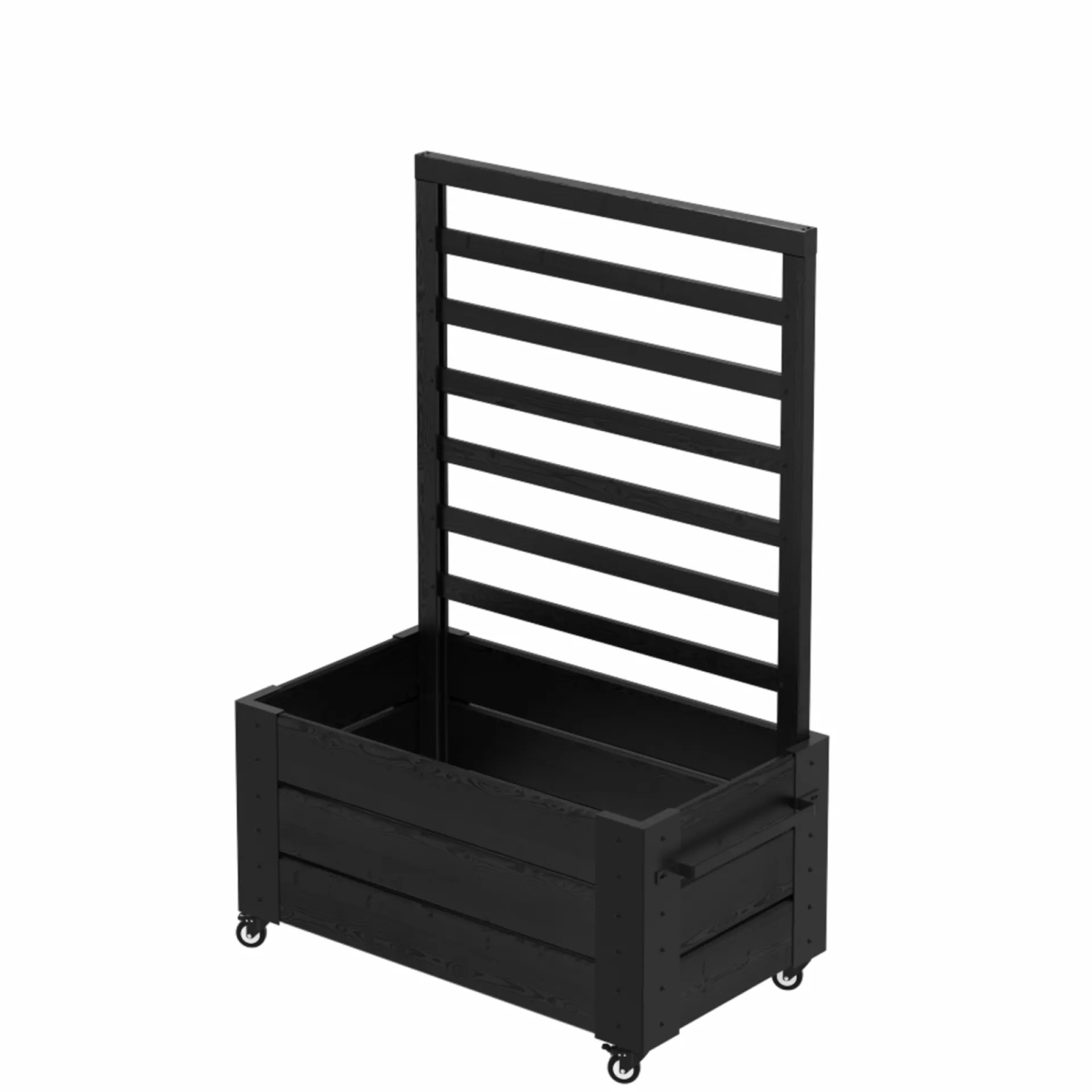 Outlet Plus BLOMSTERKASSE SORT 130 X 50 X 87 CM