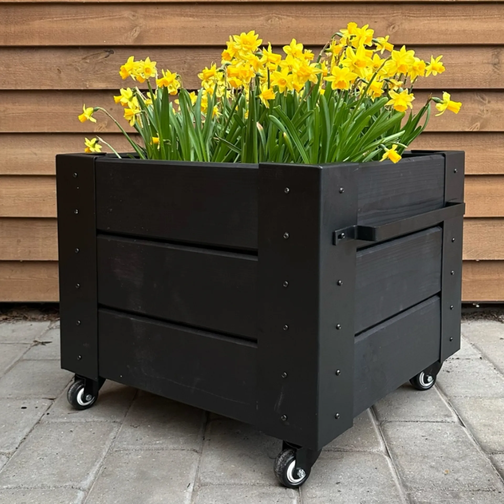 New Plus BLOMSTERKASSE SORT 45 X 50 X 46 CM