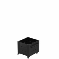 New Plus BLOMSTERKASSE SORT 45 X 50 X 46 CM