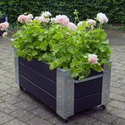 Outlet Plus CUBIC BLOMSTERKASSE SORT 45 X 87 X 50 CM
