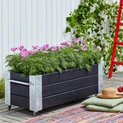 Sale Plus CUBIC BLOMSTERKASSE SORT 45 X 50 X 120 CM
