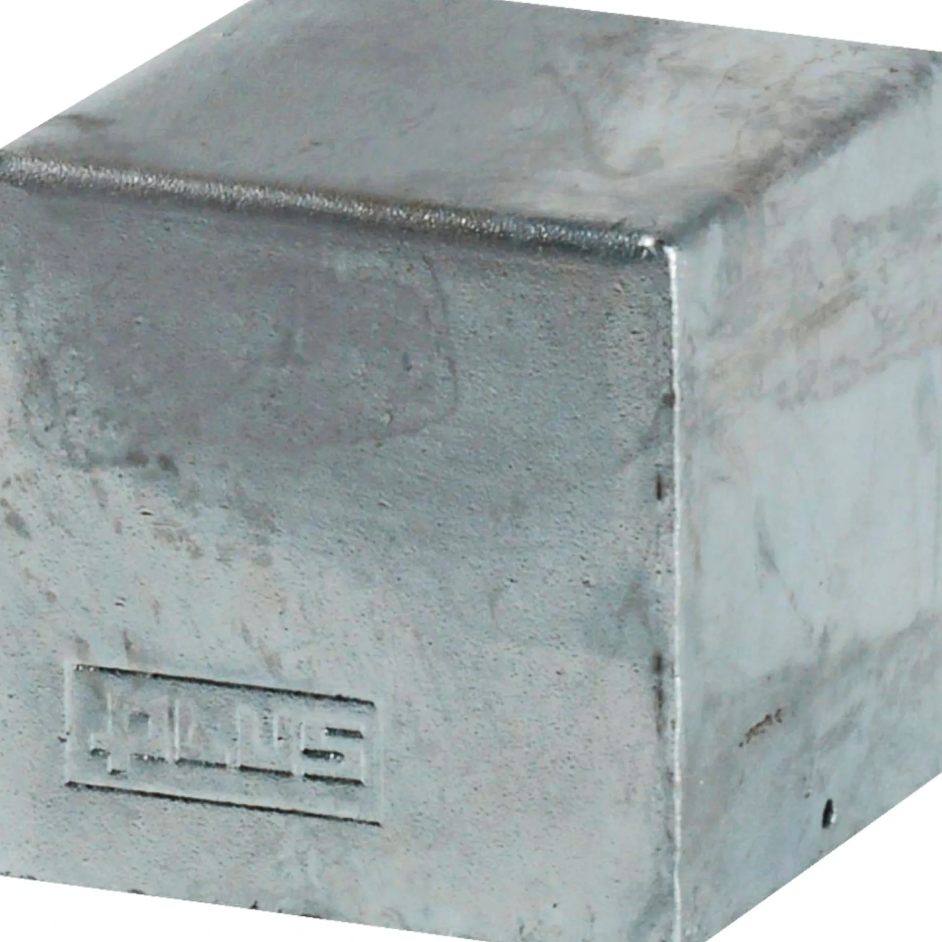 Discount Plus CUBIC STOLPEHAT STÅL GRÅ 71 X 71 MM