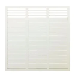 Outlet Plus DECORA HEGN FUNGICIDBEHANDLET & GRUNDMALET 2 GANGE HVID 180 X 180 CM