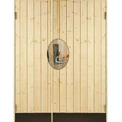 Hot Plus DOBBELT UDHUSDØR 55 X 1278 X 1978 MM HØJRE