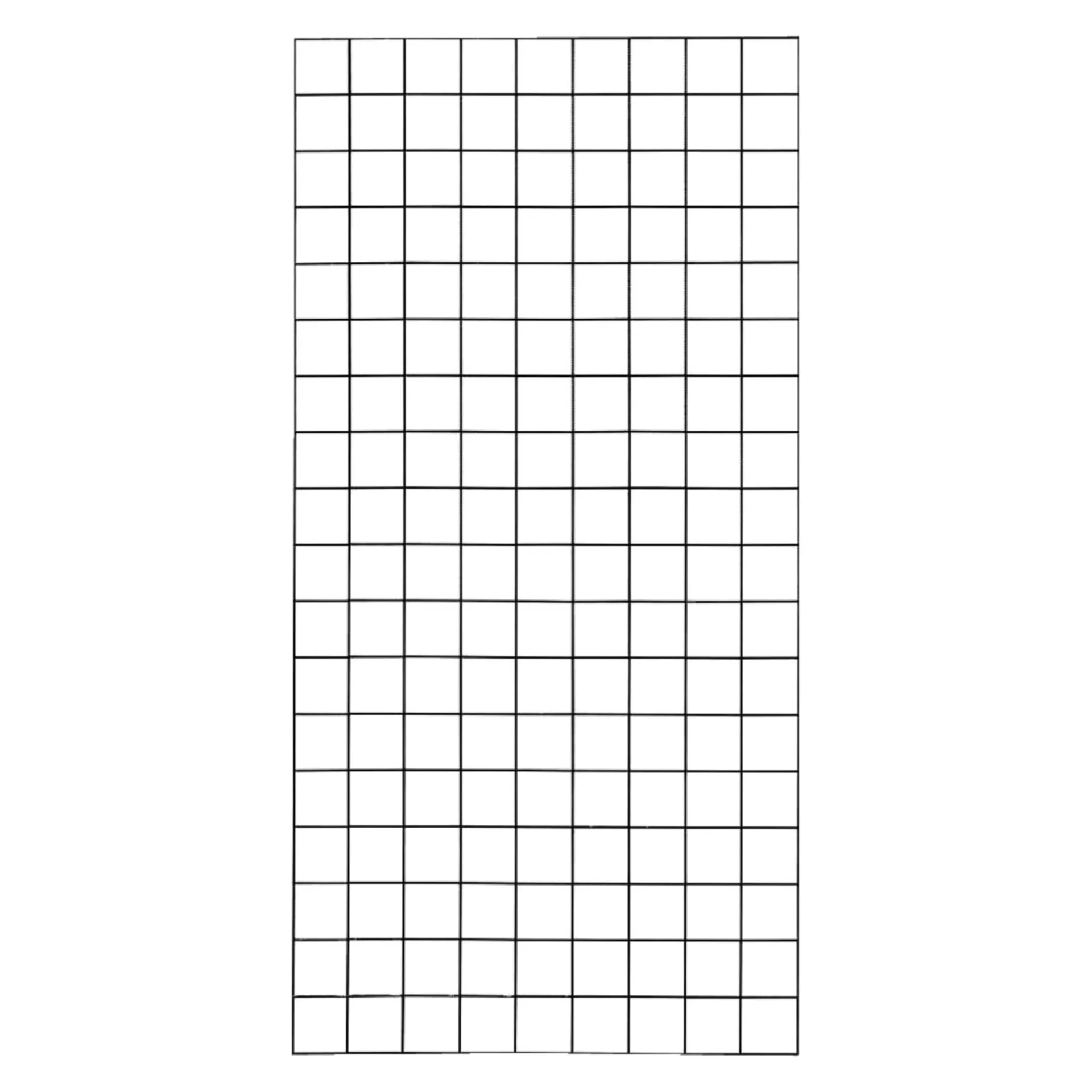 New Plus ESPALIER STÅL SORT 90 X 180 CM