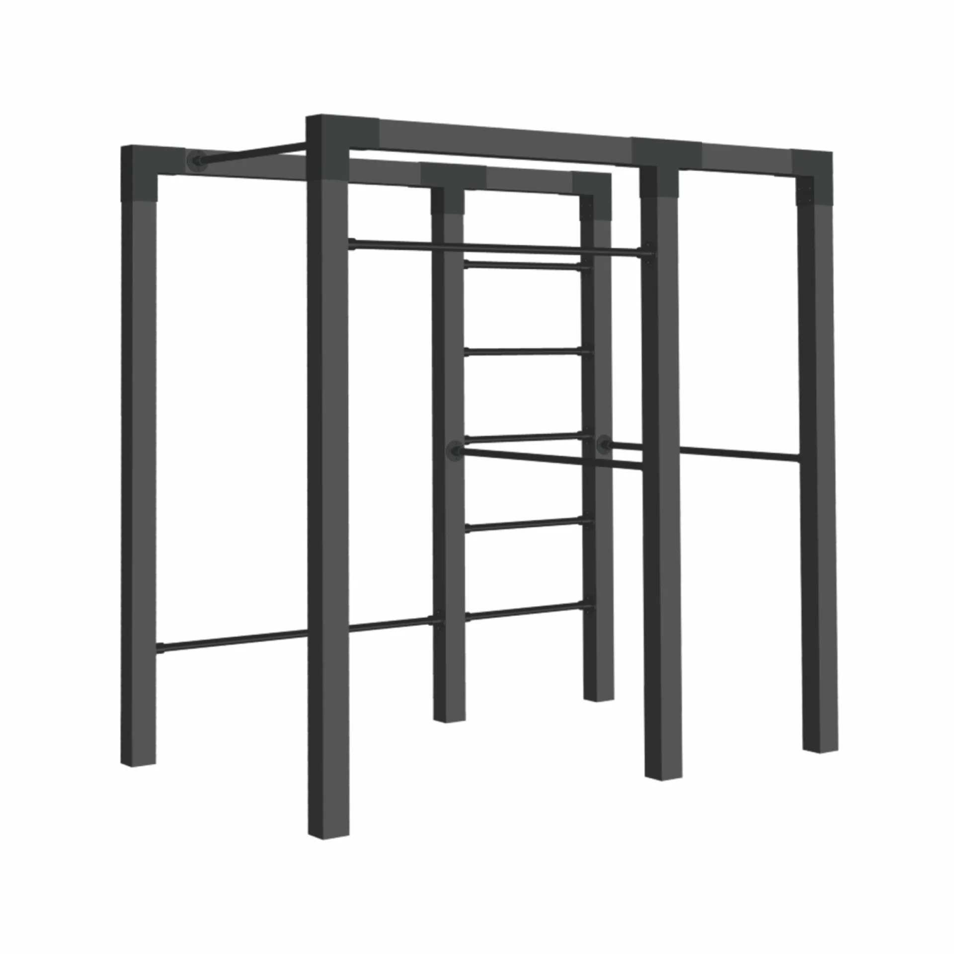 Outlet Plus FITNESSSTATIV 220 X 138 X 210 CM SORT