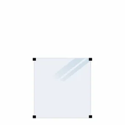 Discount Plus GLASHEGN HÆRDET FROSTED 90 X 91 X 0.60 CM