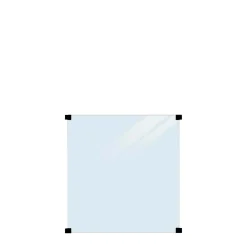 Best Plus GLASHEGN HÆRDET KLART 90 X 91 X 90 X 0.80 CM