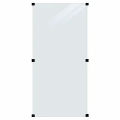 Clearance Plus GLASHEGN HÆRDET KLART 90 X 180 X 0.60 CM